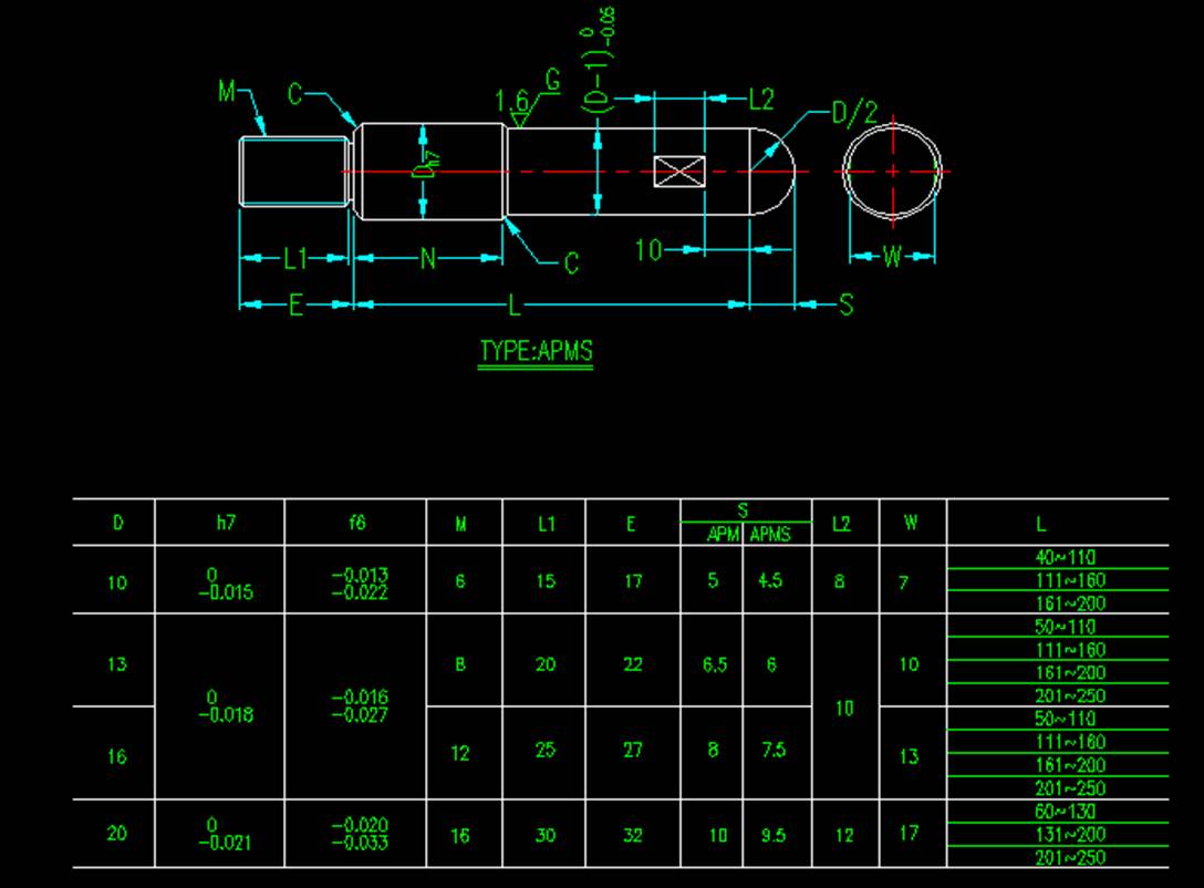 injection mold Standard angle pin
